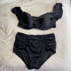 City Chic Ruffle Bikini